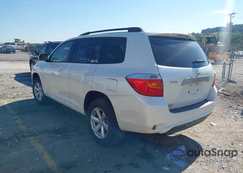 2009 Toyota Highlander z USA, uszkodzony, nr VIN JTEDA41A492002053